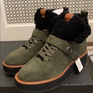Coach Suede Booties